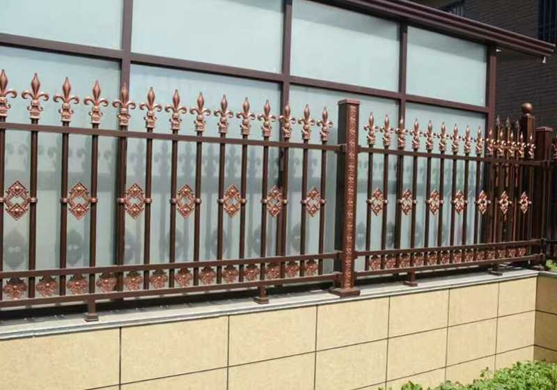 濟(jì)南別墅大門(mén),山東鋁藝護(hù)欄