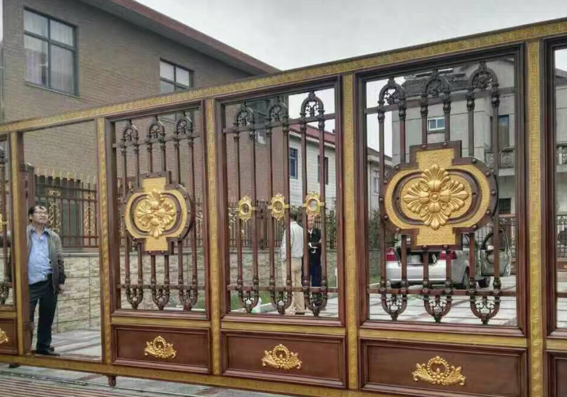 濟南鋁藝大門,山東鋁藝大門